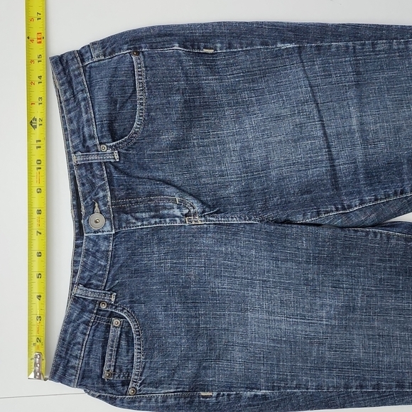 Calvin Klein Women's Denim Jeans Bootcut Double Stone Wash Blue Stretch Size 10 - Picture 13 of 15